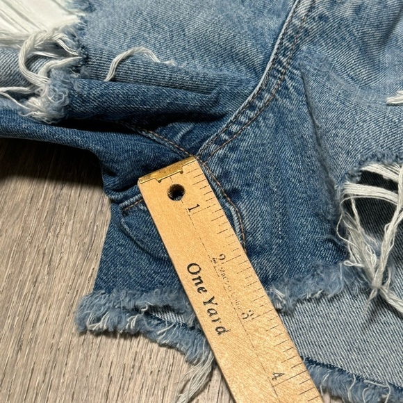 NWT American Eagle Distressed Mom Short Comfort Stretch Waistband 6 - Picture 7 of 11